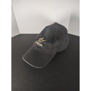 Adidas Gold Embroidered Strapback Hat Cap